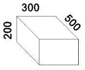 Арболитовый блок